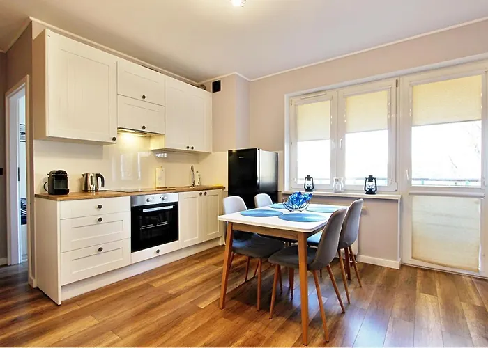 Apartament Kotwica Z Prywatnym Miejscem W Hali Garazowej