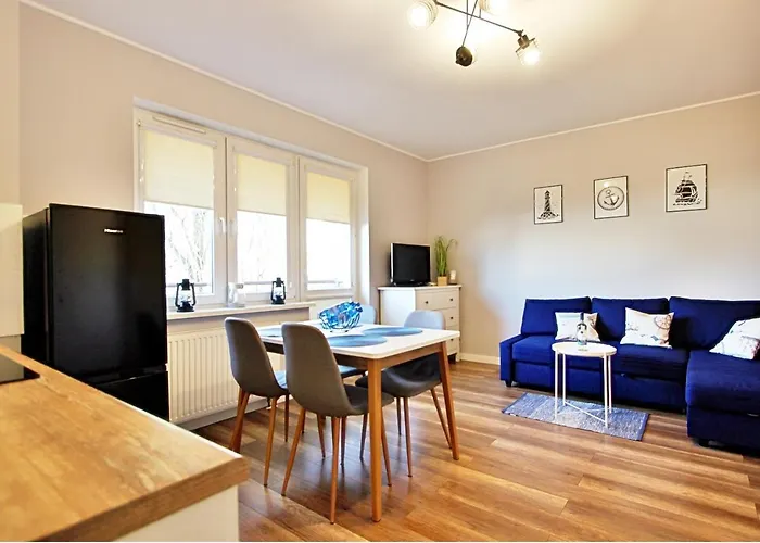 Apartament Kotwica Z Prywatnym Miejscem W Hali Garazowej